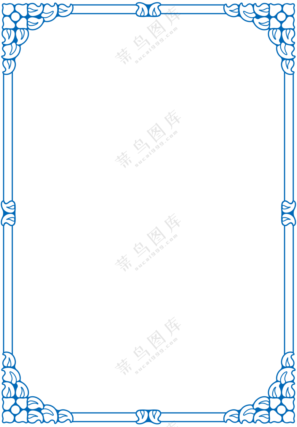欧式花纹边框元素 (3)
