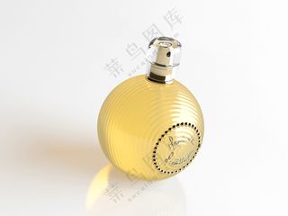 C4D香水化妆品瓶子产品包装玻璃瓶3D模型 fbx/obj -07