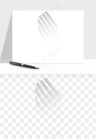 阴影植物窗户投影免抠元素