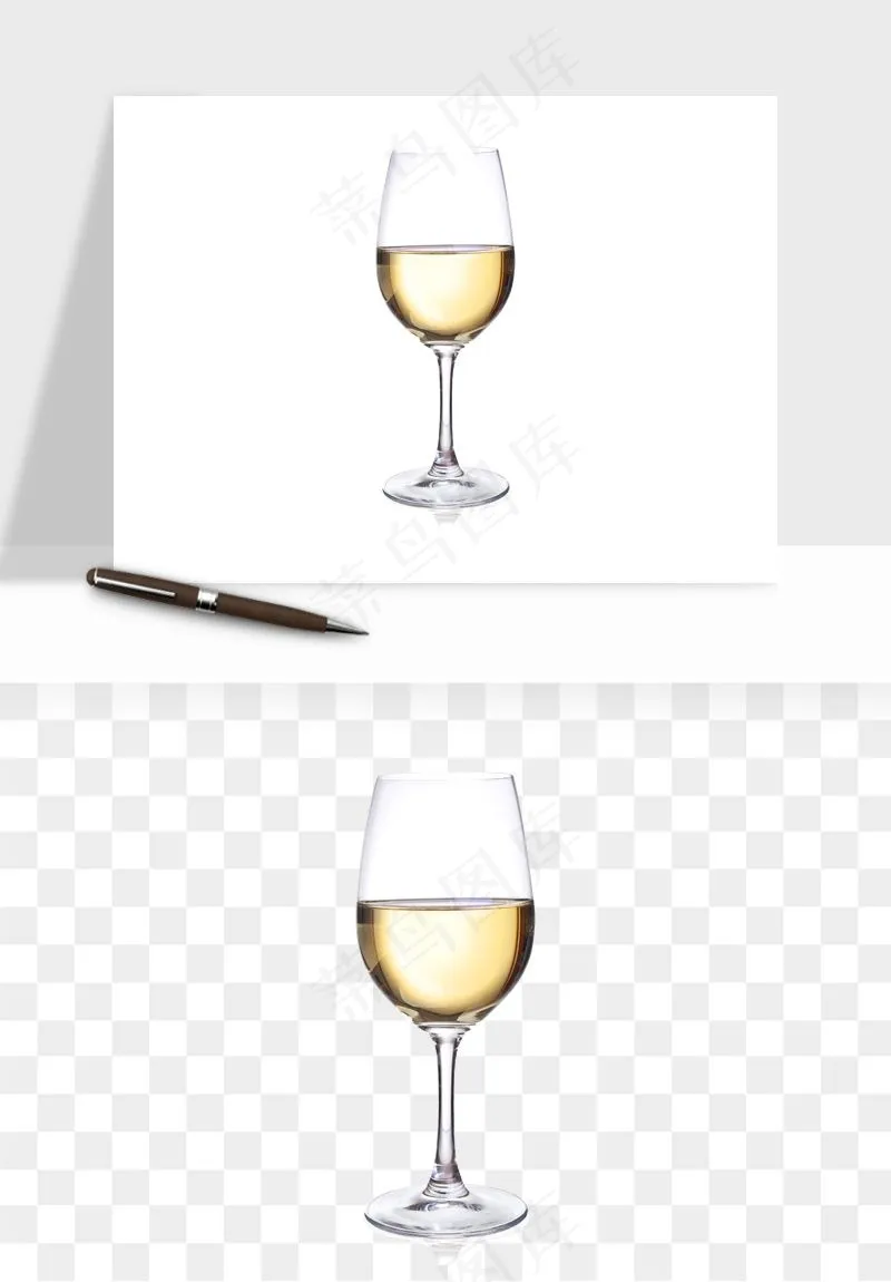 红酒玻璃酒杯png免抠
