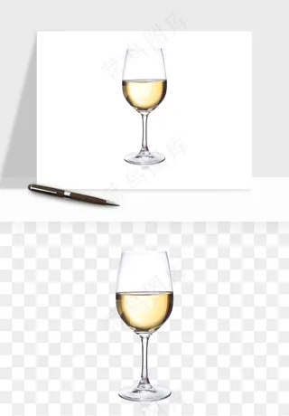 红酒玻璃酒杯png免抠