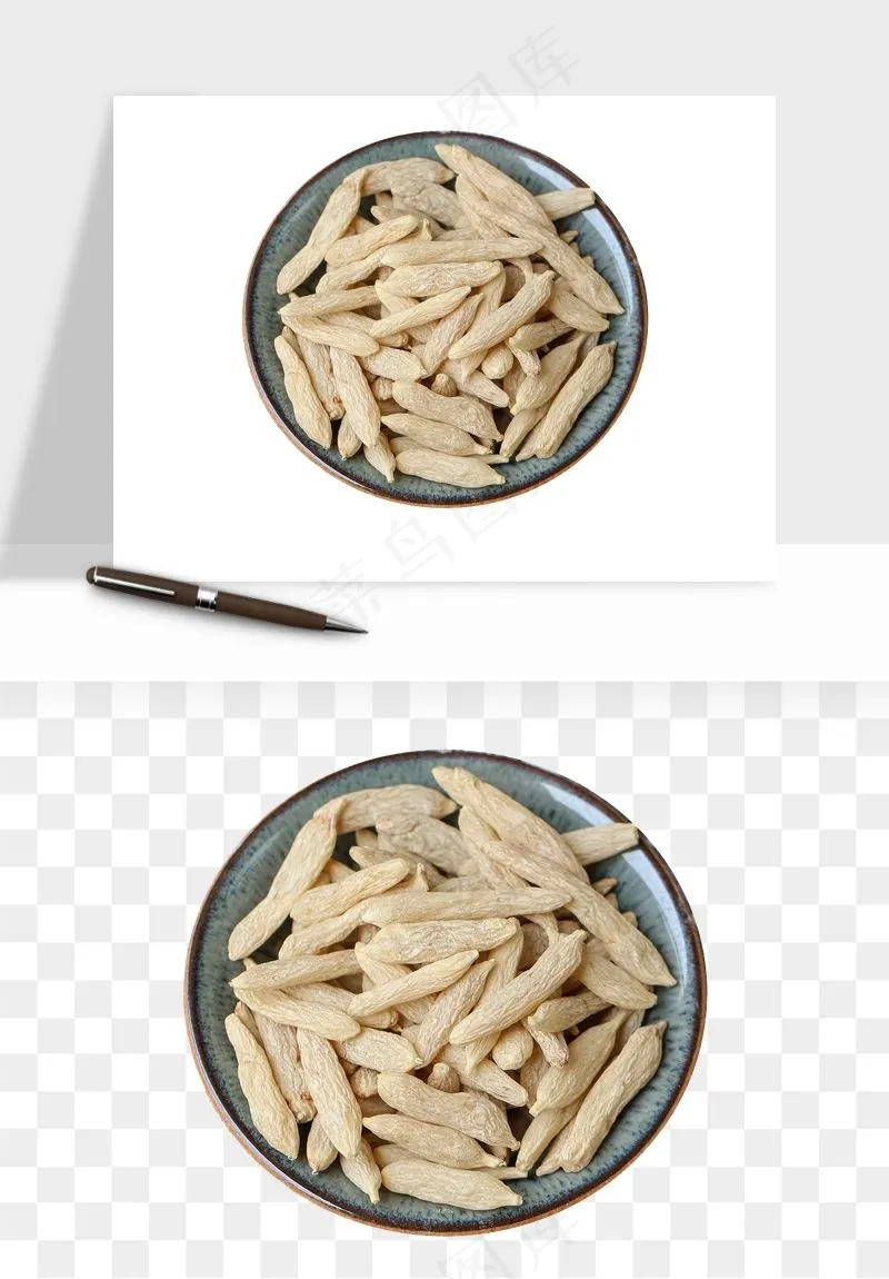 中药养生药材png免抠