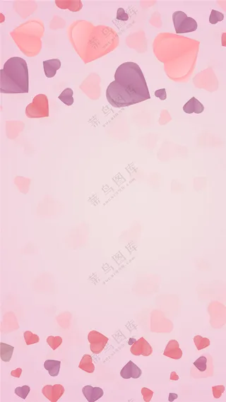 情人节信纸背景图片
