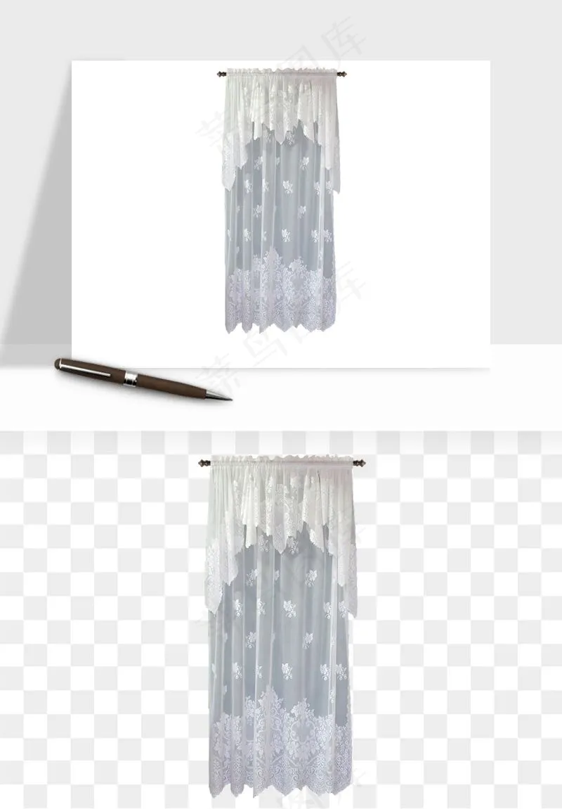 窗帘幕布帷幕png免抠