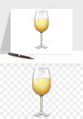 红酒玻璃酒杯png免抠