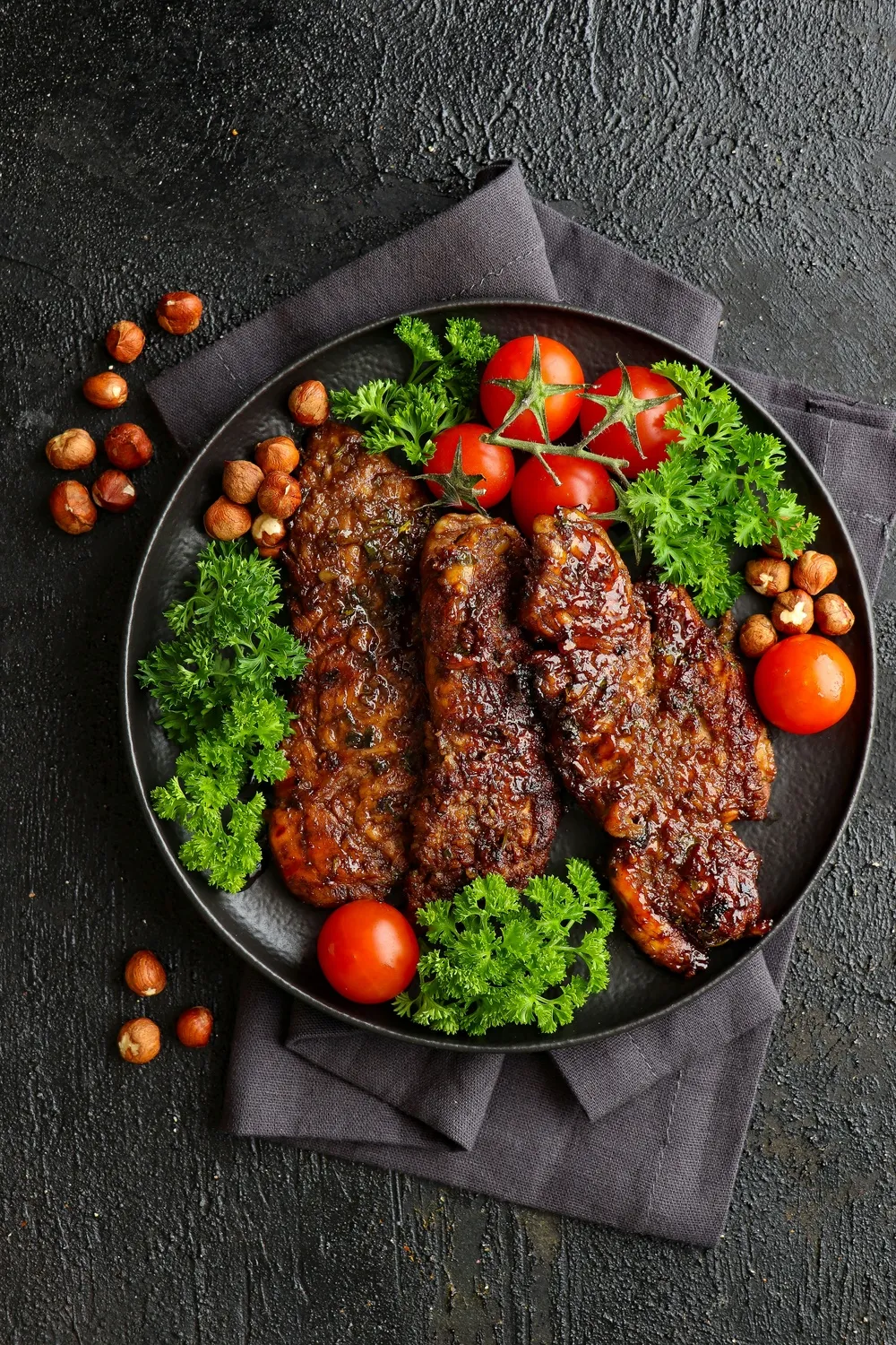 伊朗_番茄_烤肉串
