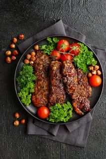 伊朗_番茄_烤肉串