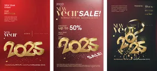 2025年2025年logo2025艺术字海报