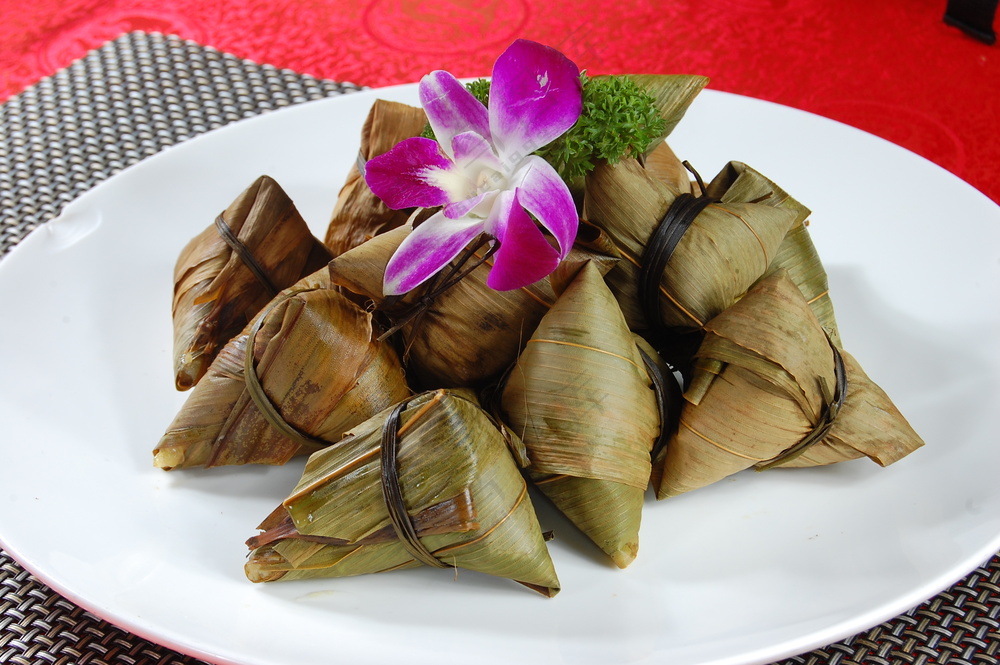 粽子照片图片包粽子粽子摄影裹粽籺粽子摄影端午节茶餐厅粽子