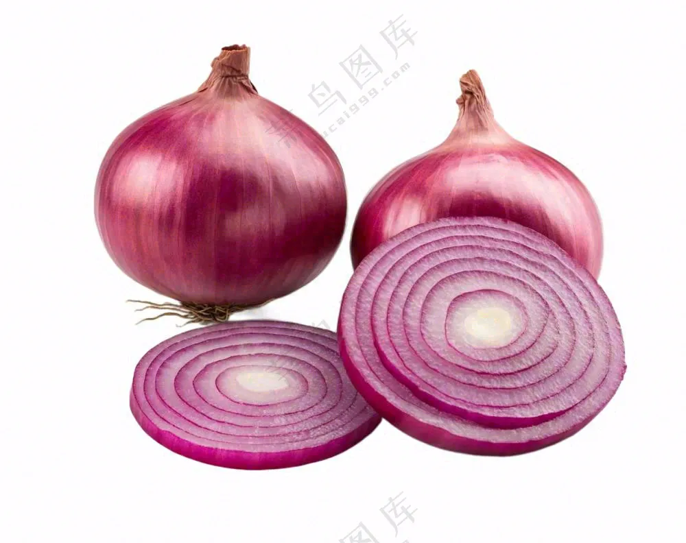红洋葱蔬菜免抠