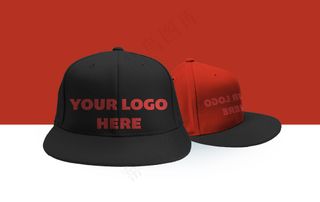 品牌vi鸭舌帽贴图样机-17