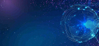 数码科技线光几何背景