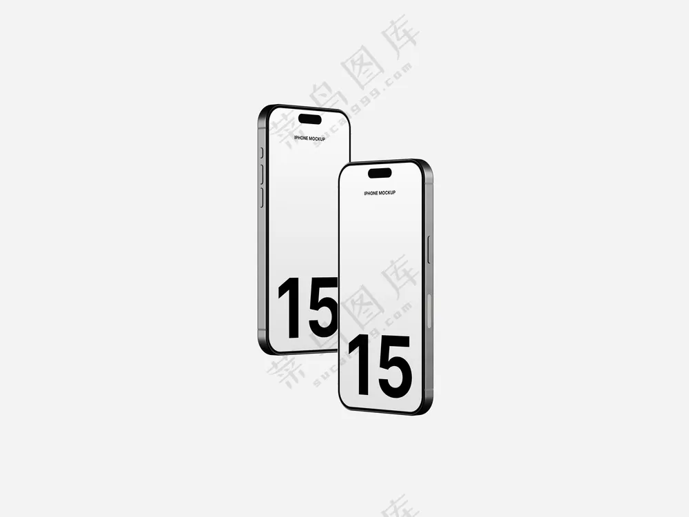 iPhone 15 Pro Max 模型样机