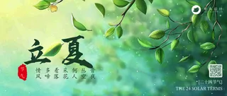 立夏公众号首图