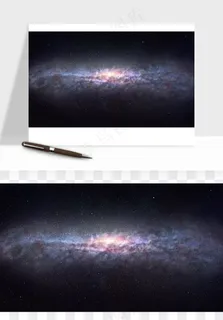 科幻星空宇宙银河系背景