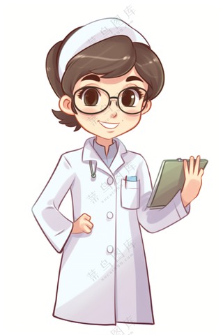女医生卡通形象