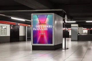 地铁站内灯箱广告牌海报-12