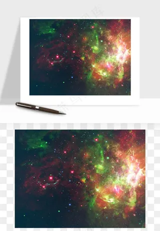 科幻星空宇宙银河系背景