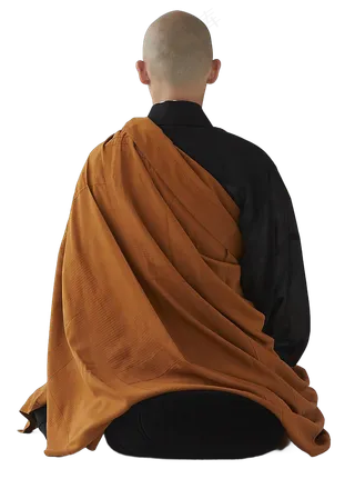 png禅修打坐人物