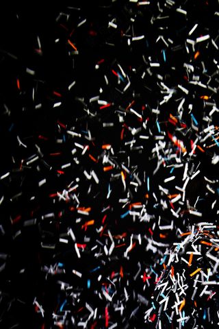 纸屑 黑色 红色 烟花 爆炸 设计