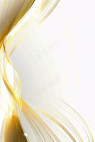 美发造型线条简约大气背景