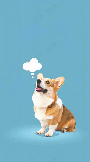 宠物常识宠物攻略猫狗卡通插画背景