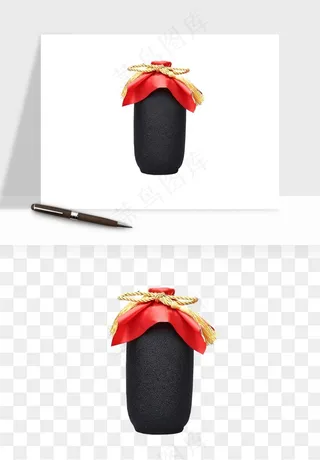 酒坛酒瓶酿酒酒缸png免抠