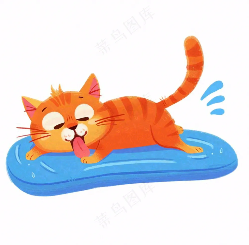 小猫猫咪宠物动物卡通插画免抠