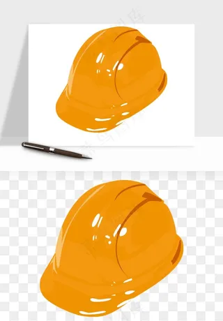 安全帽png免抠