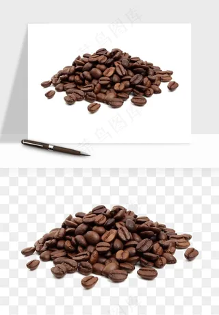 咖啡豆png免抠