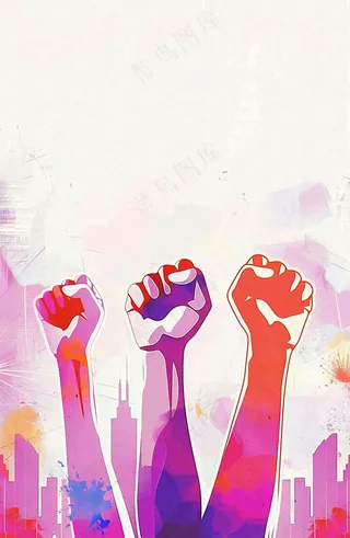 学生毕业季考试青春插画背景