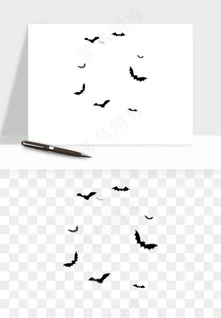 卡通蝙蝠png免抠