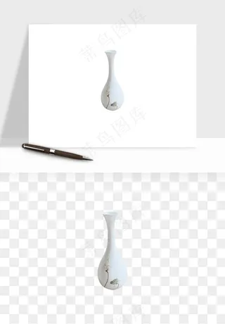 花瓶摆件陶瓷png免抠