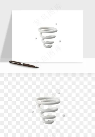 立体天气图标png免抠