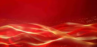 深红色丝绸纹理背景