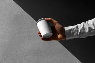 高端工业风咖啡纸杯奶茶杯一次性样机-08