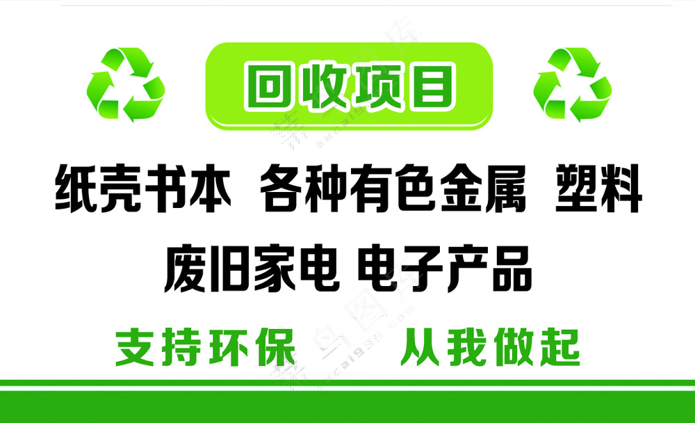废品收购名片