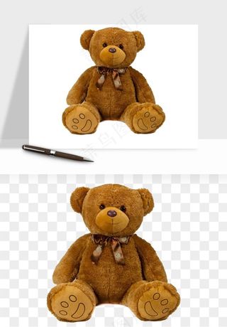 泰迪熊玩具熊png免抠