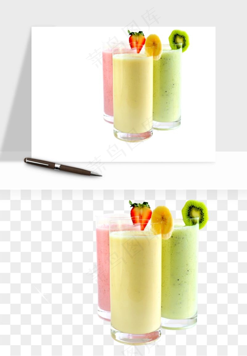 冷饮品果汁饮料png免抠图