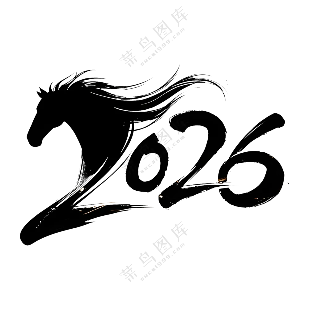 马年2026艺术字07