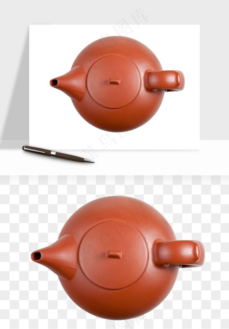 中国风茶壶茶几png免抠图
