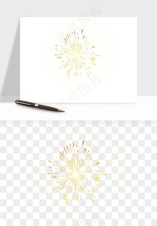 卡通烟花烟火礼花png免抠