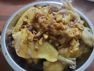 葱油鸡 鸡腿