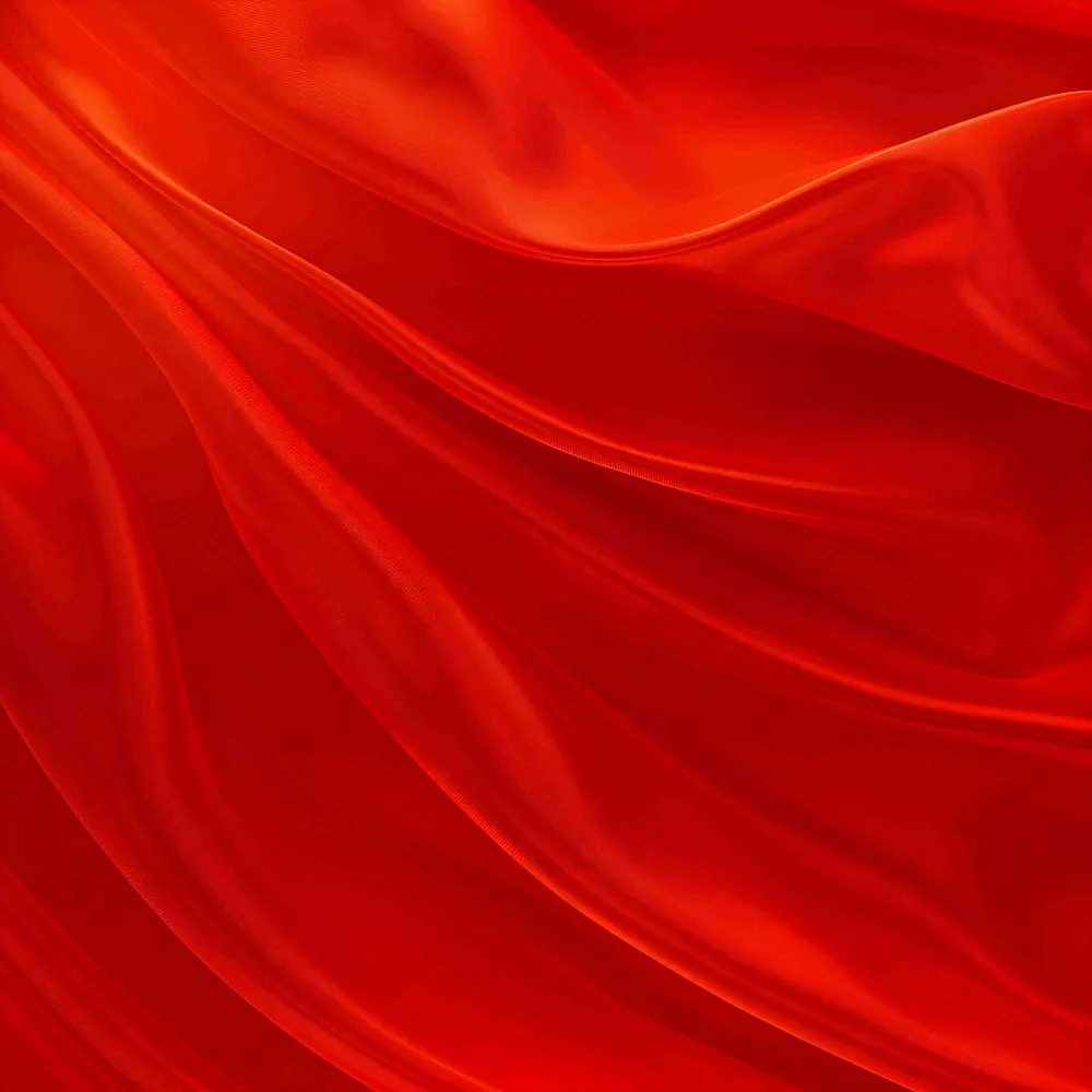 大红色丝绸纹理背景