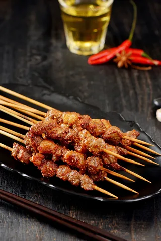 羊肉串图片