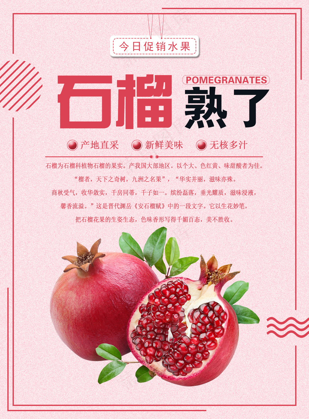 石榴海报