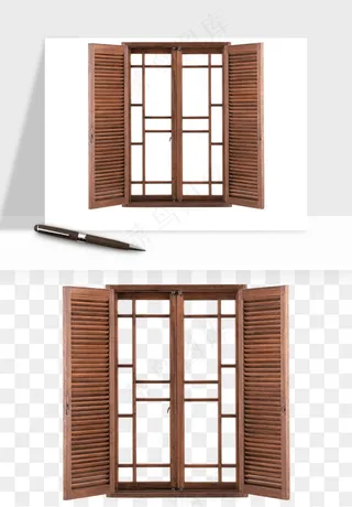 简约窗户png免抠