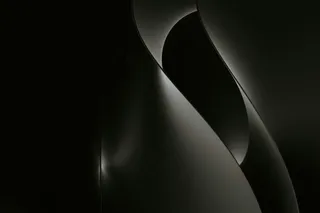 黑色扭曲抽象背景图