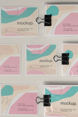 方形便签贴纸便利贴样机-05