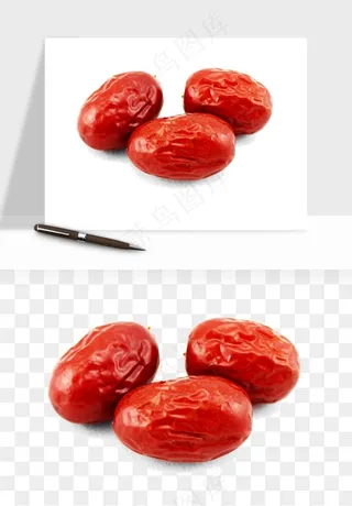 红枣大枣png免抠